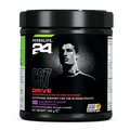 H24 Drive Canister Acai Berry Each Canister, 540 g carbohydrate-electrolyte drink mix powder for hydration and endurance.