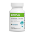Active Mind Complex 60 tablets by Herbalife Nutrition, a food supplement with vitamins B6, B12, C, folic acid, and Pantothenic acid.