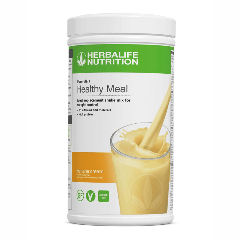 Formula 1 Nutritional Shake Mix Banana Cream flavor 550g Herbalife Nutrition meal replacement healthy shake