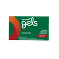 Gels CoQ10Vita Cherry Crush box featuring chewable gel supplements with CoQ10, vitamin E, and K for heart health.