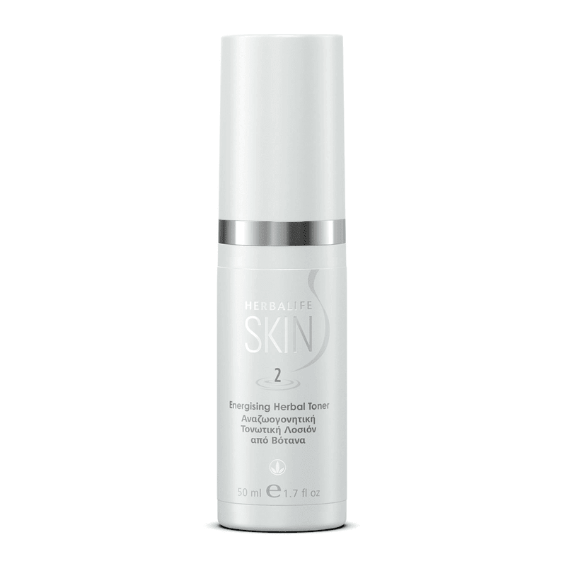 Herbal Toner: Revitalizing Elixir 50 ml bottle, aloe vera-infused, alcohol-free, refreshes and hydrates skin.