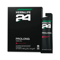 Herbalife24 Prolong Energy Gels in strawberry flavor, 10 sachets packaging for optimized workout performance.