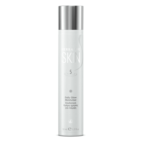 Daily Glow Moisturiser 50ml hydrating lotion by Herbalife for radiant skin, smooth texture, illuminates and reduces wrinkles.